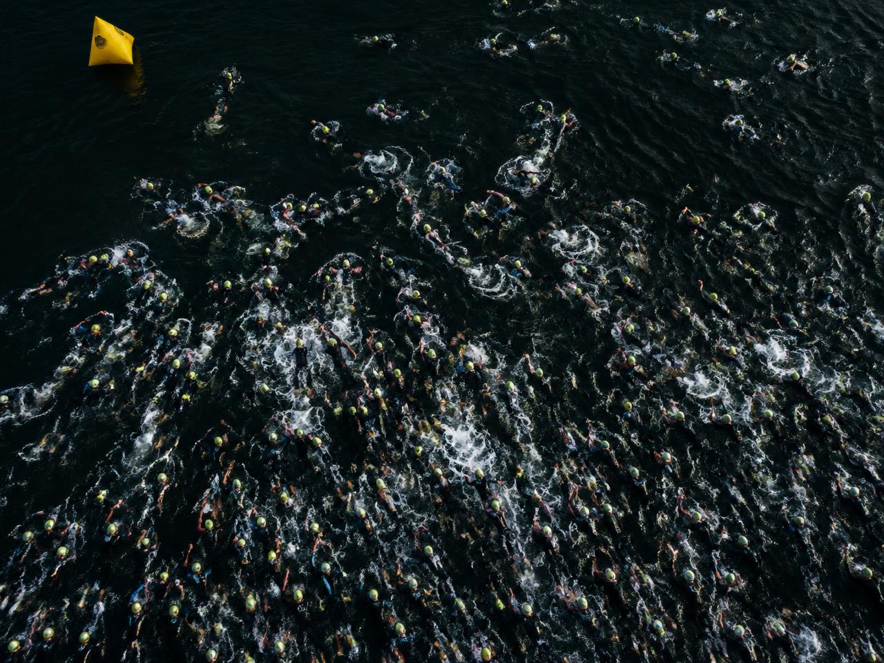 Swimming in open water
